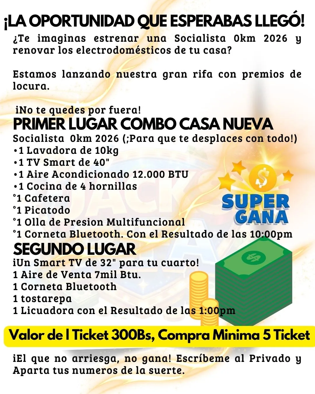 Premio del sorteo